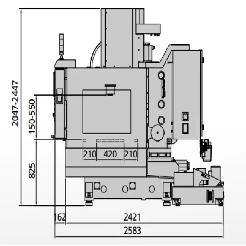 Trung tâm gia công đứng CNC